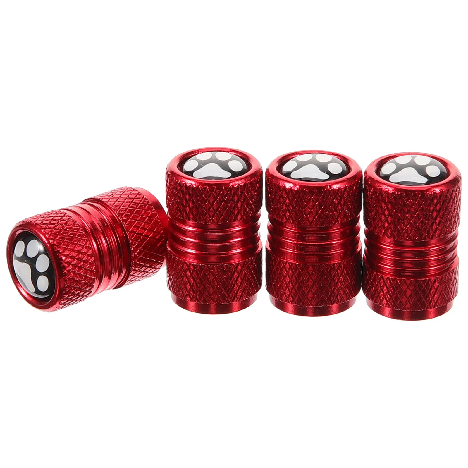 

4 Pcs Tire Valve Caps Stem Covers Replacement Car Decor Accessories Stainless Steel Motorcycle