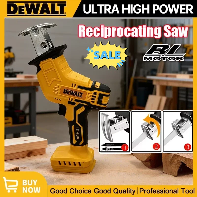 

Dewalt 2800RPMCordless Reciprocating Saw Brushless Electric Multifunctional Metal Wood Pipe Cutting Saw Tool For Dewalt Battery