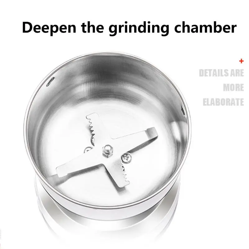 Điện Máy Xay Cà Phê Nhà Bếp Ngũ Cốc Hạt Đậu Gia Vị Ngũ Cốc Máy Xay Máy Đa Năng Gia Đình Cà Phê Trang Sức Giọt