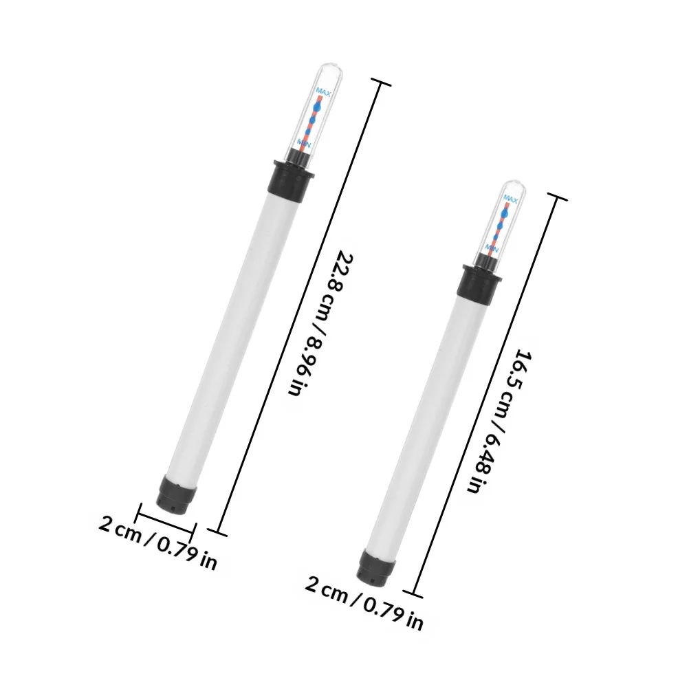 Calibro di scala di livello da 2 pezzi per piante contatore dell'acqua pianta in vaso per interni indicatore dell'acqua durevole Pp nessuna alimentazione richiesta promemoria carenza