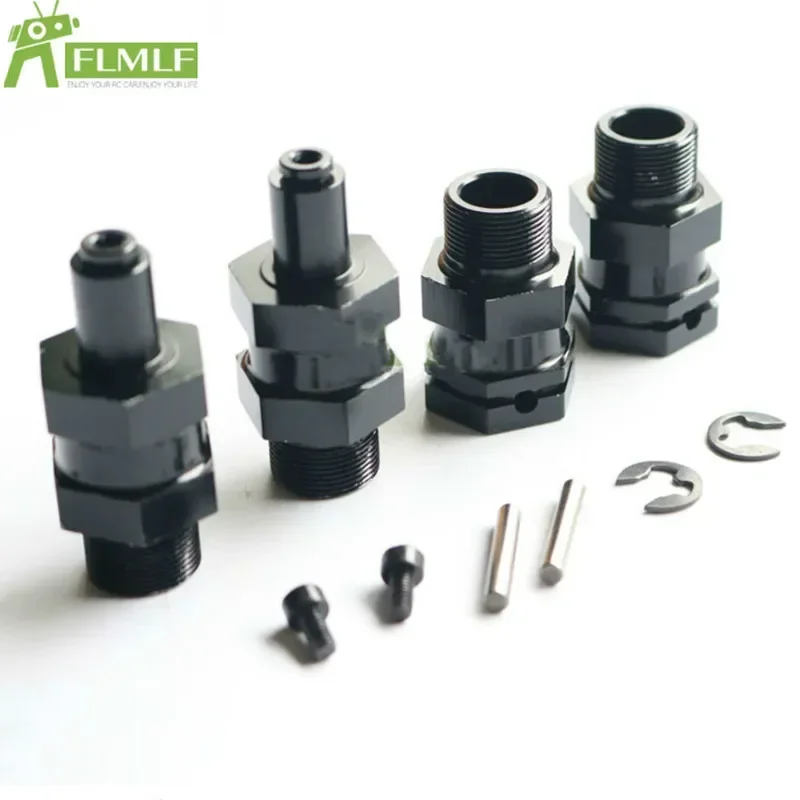 Alaşım Yükseltme 24mm Altıgen Hub Genişletilmiş Aks 1/5 HPI ROFUN ROVAN KM BAJA 5B Parçaları için Fit