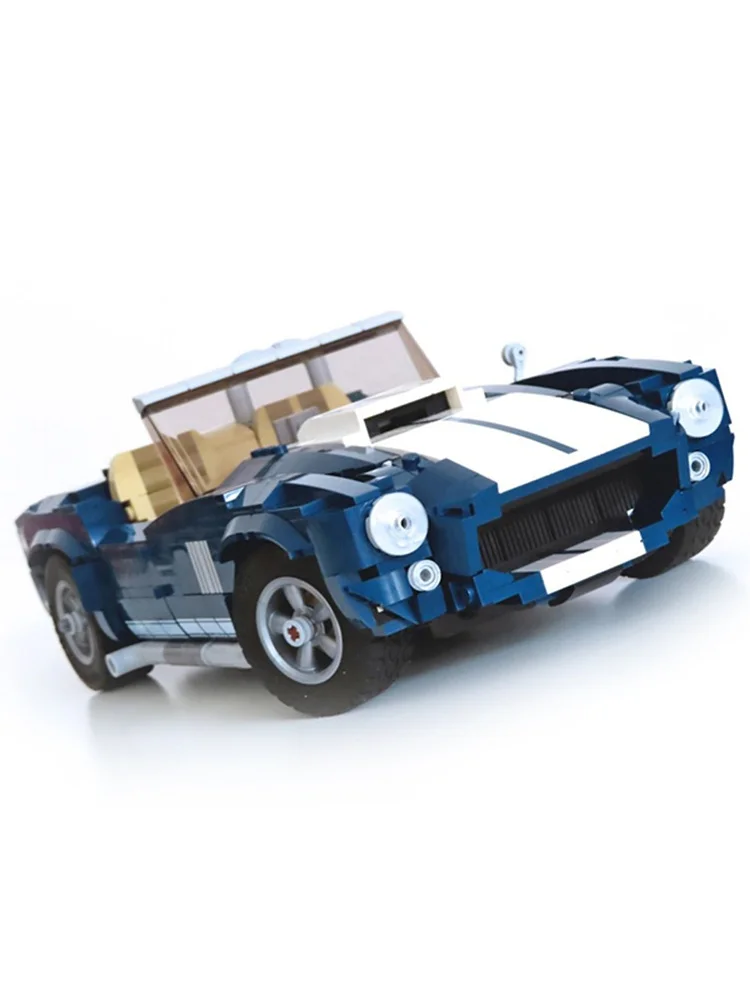 1031 قطعة MOC شيلبي كوبرا رودستر الخالق الخبرة نموذج اللبنات DIY بها بنفسك التعليم الإبداعي هدية الكريسماس لعبة أطفال عيد ميلاد