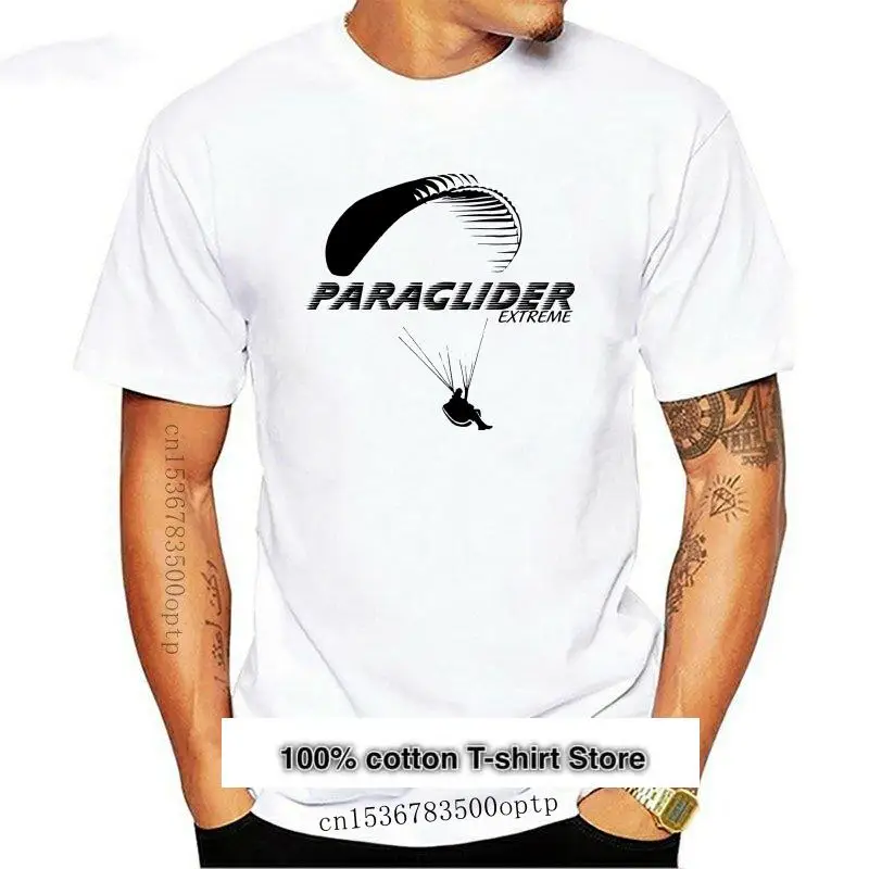 Camiseta de parapente para hombre, ropa de Extremsport Paragliding (SLCpg01), nueva