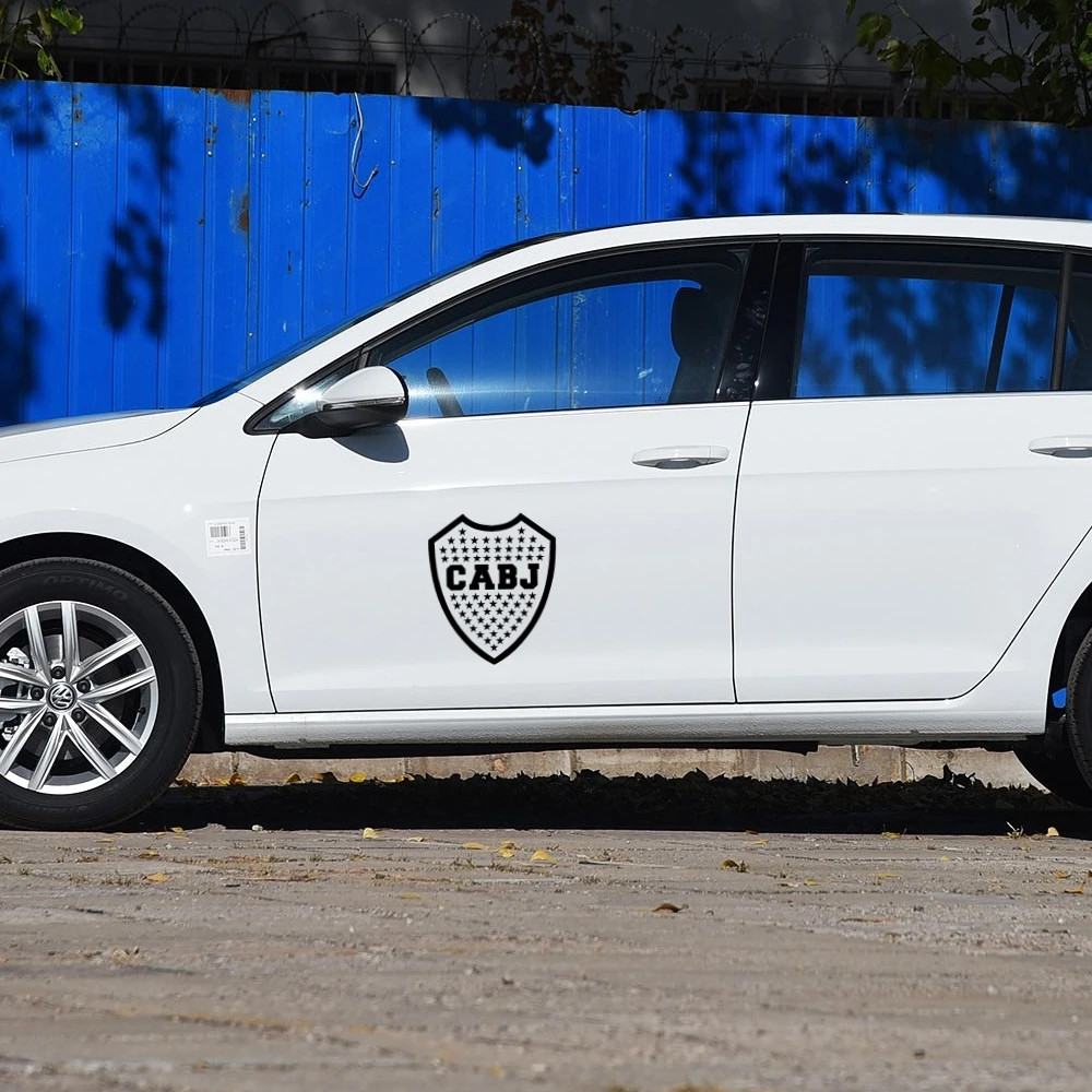 Boca Juniors FC Argentina Reflective Car Stickers Auto Tuning Decals for Fuel Tank Cap Window Windshield Trunk Motorcycle - view 5