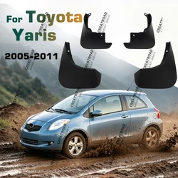For Toyota Yaris Hatchback Hatch 2005 2006 2007 2008 2009 2010 2011 Fender Mudguard Mud Flaps Guard Splash Flap Mudguards
