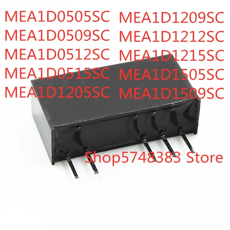 

10 шт. MEA1D0505SC MEA1D0509SC MEA1D0512SC MEA1D0515SC MEA1D1205SC MEA1D1209SC MEA1D1212SC MEA1D1215SC MEA1D1505SC MEA1D1509SC