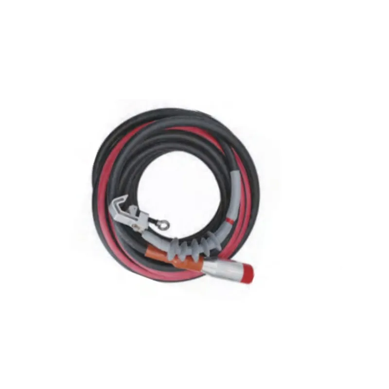 Double joint splitter flexible cable for joystick operation