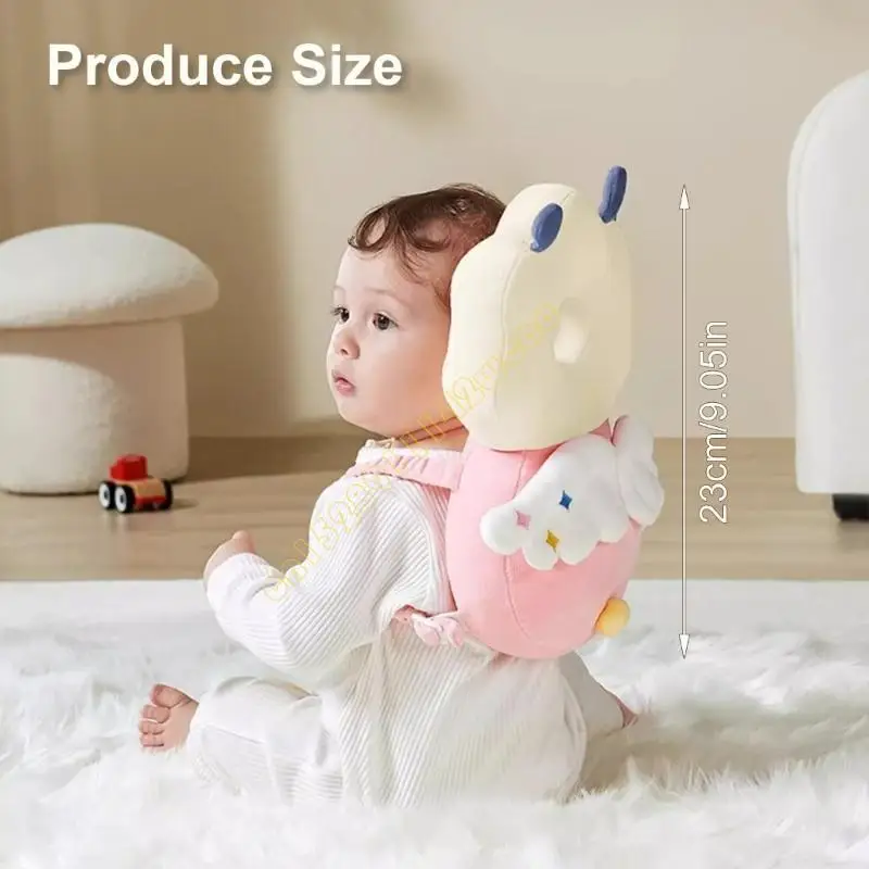 

Cartoon Baby Head Protector Backpack for Kids Toddler Soft Breathable Children's Head Guard Protective Cushion DXAD