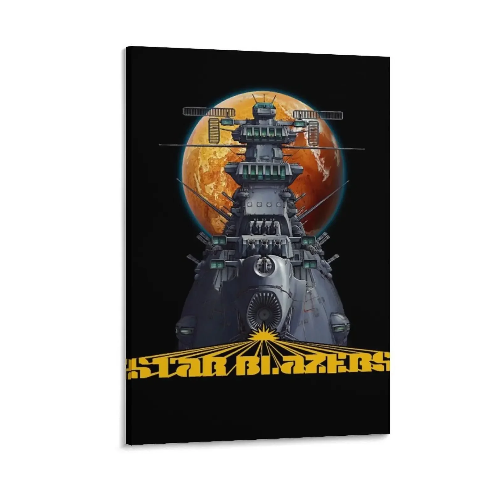 

Star Blazers Canvas Painting poster anime room decoration Decorative painting for bedroom