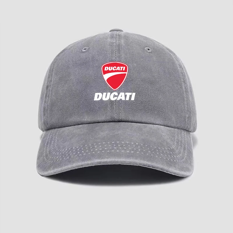 Ducati Car Embroidery Adjustable Vintage Cap Baseball Outdoor Summer Sports Hat for Ducati Monster Panigale Diavel Superleggera