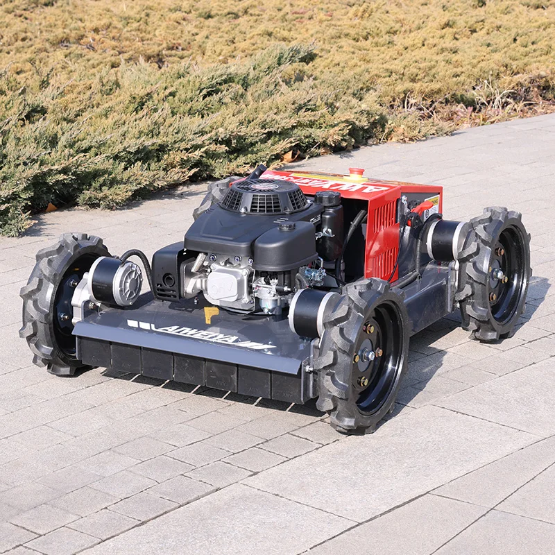Cortacésped Robótico Personalizado de Fácil Transporte con Control Remoto, Estructura Ligera, Tamaño Compacto, Conveniente para Cortacésped Robótico de Cuchillas Giratorias