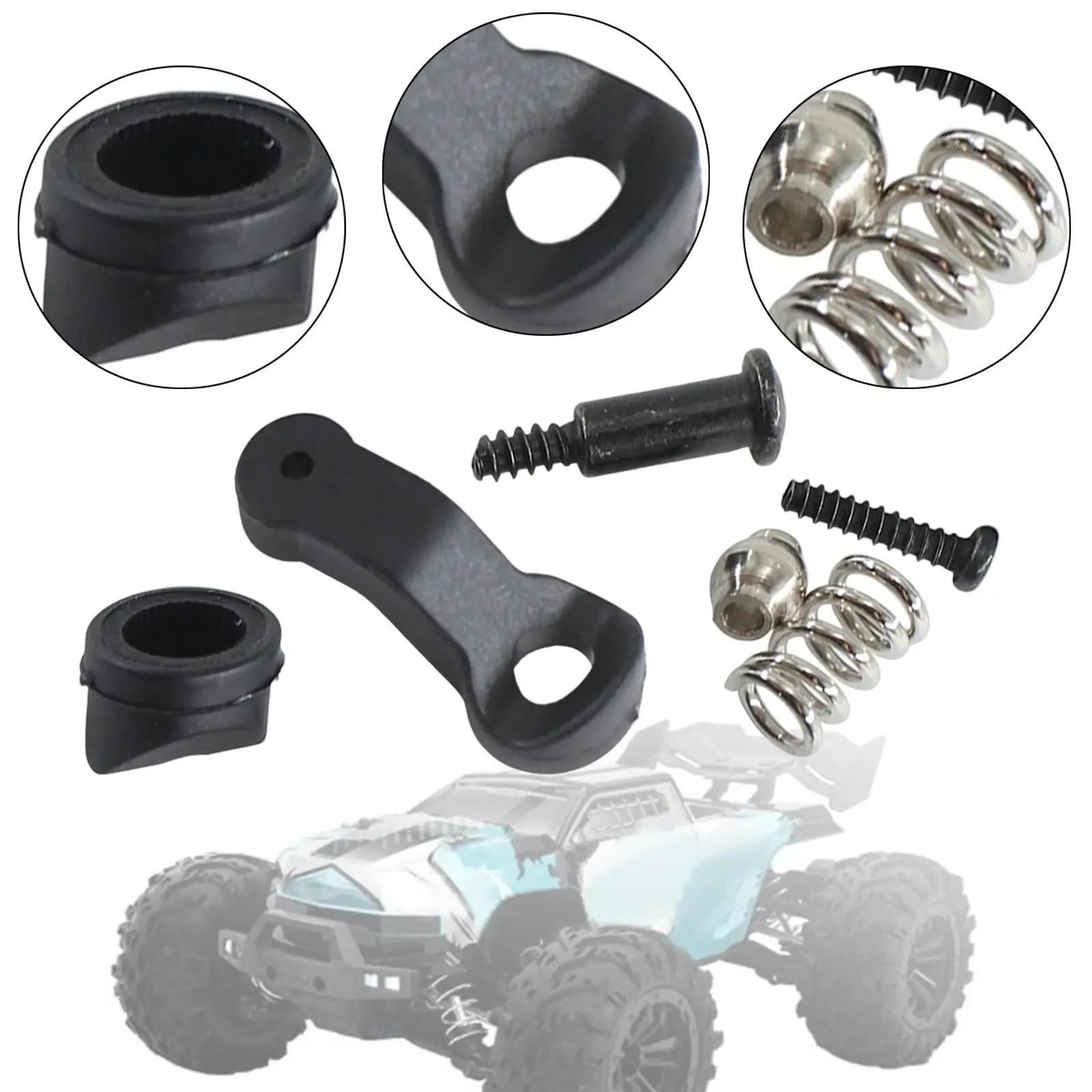 RC Car Servo Arm Cushion Upgrade Part Accessory Car Servo Arm Protection for 1/18 18101 18103 18103Pro Rc Truck