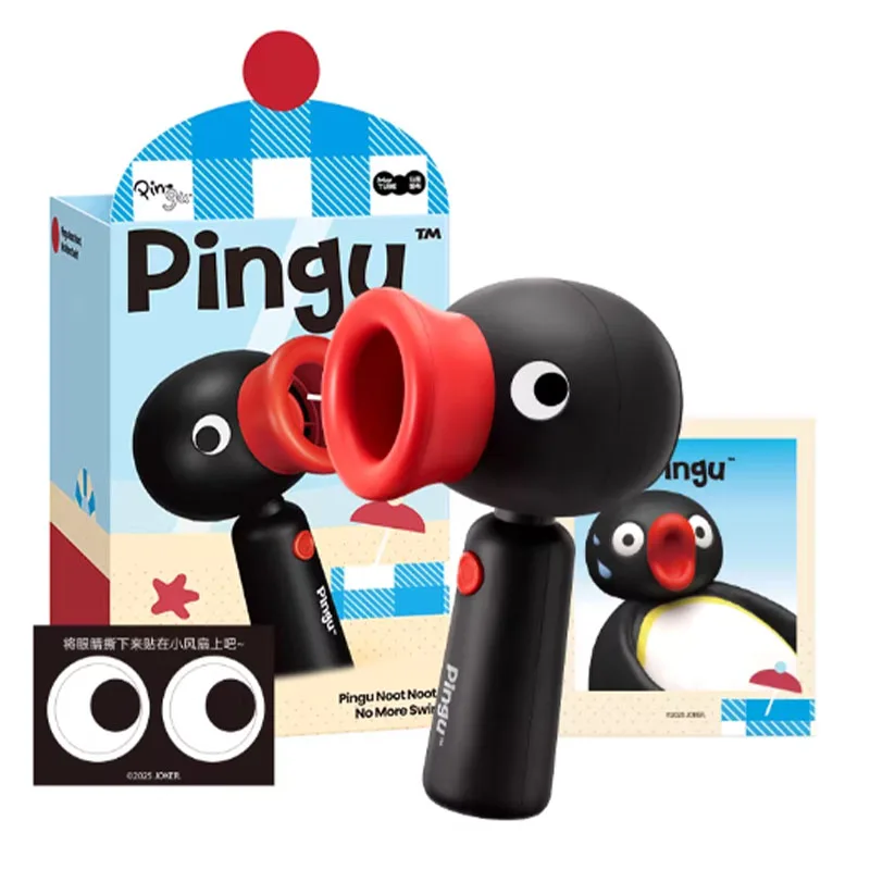 MarTUBE Pingu Bluetooth-luidspreker Schattig schuddend hoofd Cartoon Pingu Muziek Radio Draadloze audiospeler Verjaardagscadeau voor Pingu-fans
