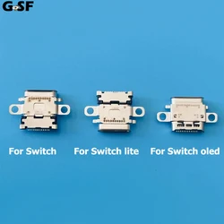 GSF 10 szt. Nowy do konsoli Switch Ns Oled rodzaj USB-C Power gniazdo ładowania NS LITE złącze portu