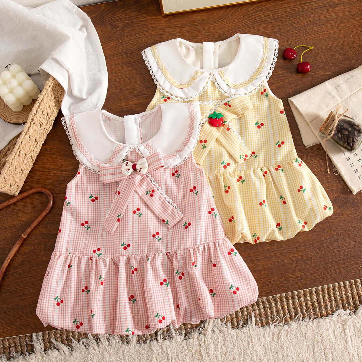 vestido-de-verao-para-bebe-menina-em-algodao-com-laco-e-estampa-xadrez-sem-mangas-roupas-de-praia-para-bebes-meninas