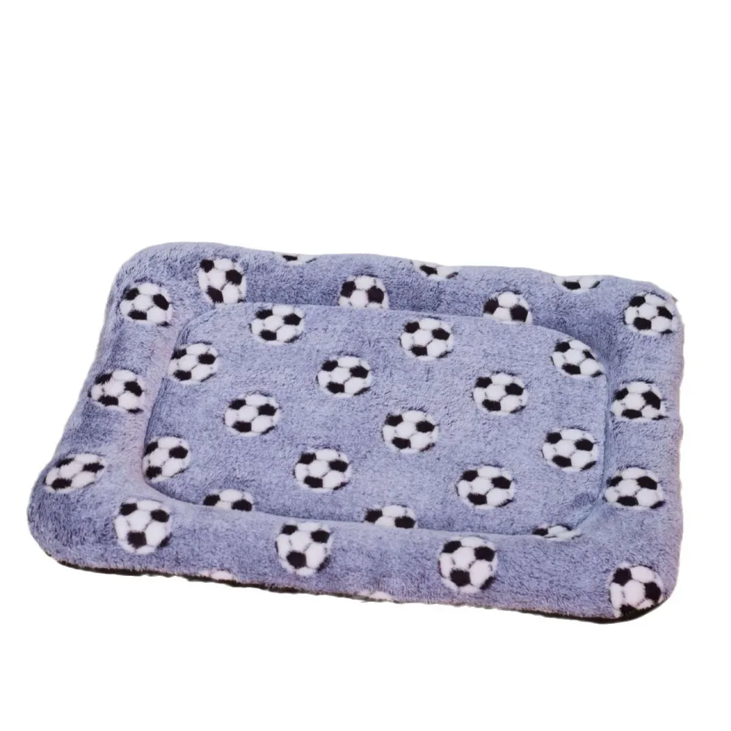 

CX Thickened Flannel Pet Mat Autumn and Winter Warm Cat Mat Comb Cotton Lint Double Plush Dog Mat
