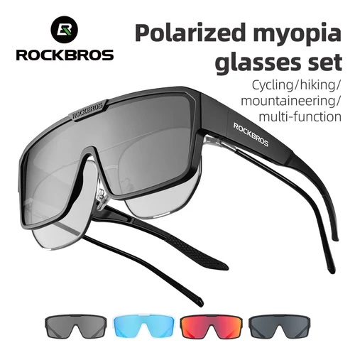 Gafas de ciclismo ROCKBROS con protección UV400, gafas de sol para hombres y mujeres para conducir, pescar, senderismo, ciclismo, gafas multifuncionales