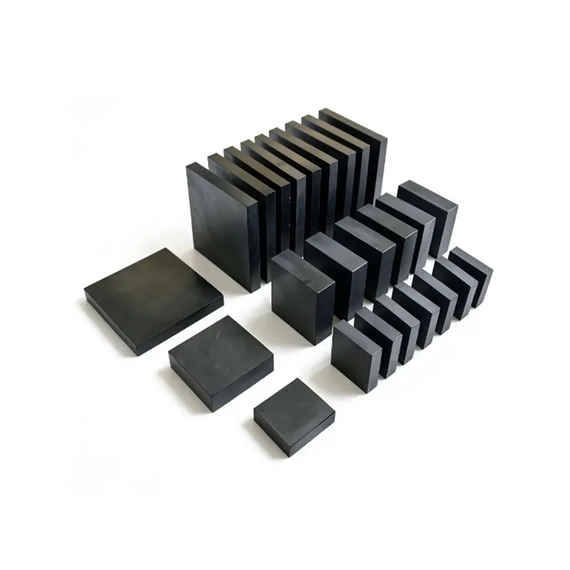 Pressureless Sintered Silicon Carbide Square Ceramic Plates, Wear Resistant Bulletproof Custom Sheets