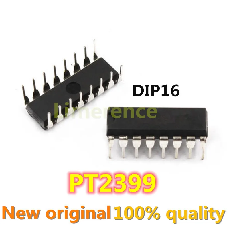 10PCS PT2399 DIP16 PT2399 DIP-16 2399 DIP new and original IC Chipset-