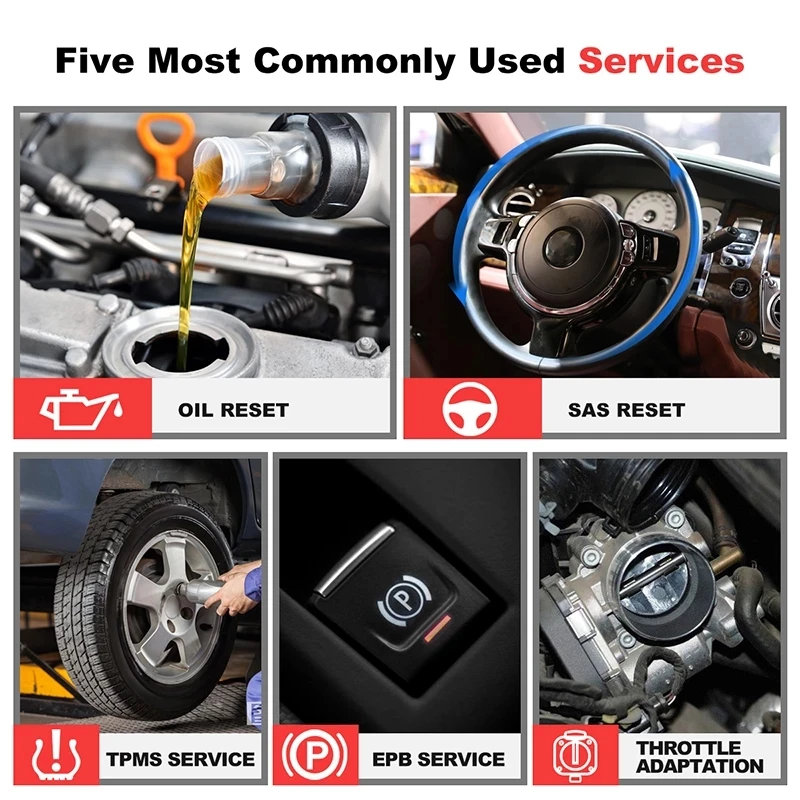 Launch X431 CRP129X Code Reader CRP 129X OBD2 Scanner Creader129X launch Diagnostic Tools ABS SRS AT Oil SAS EPB TPMS Reset