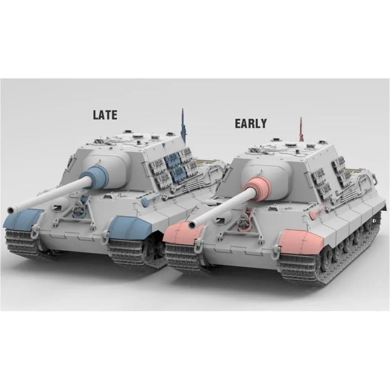TAKOM Blitz 1/35 German Army Jagdtiger Sd.Kfz.186 Early/Late Model 2 in 1 (8001)