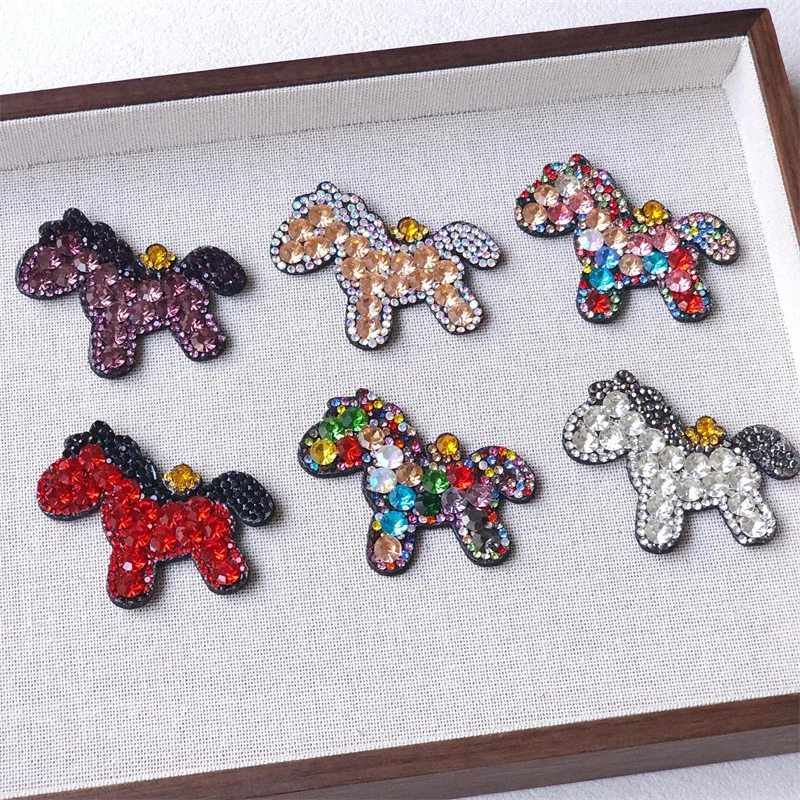 

Новый стиль, 40 шт./лот, бусины для декора, бусины в форме животных, мультяшные бусины в форме лошади, для рукоделия, украшения, аксессуары для одежды и волос