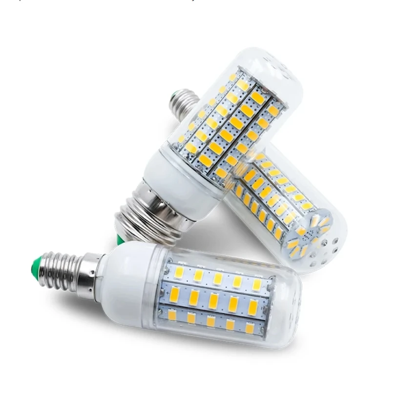 

Hot Sale E27 E14 GU10 G9 B22 110V 220V LED lamp 9W 12W 15W 20W 25W SMD5730 led corn bulb lamp Warm/white led lighting