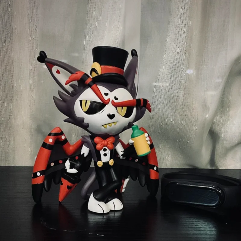 

In Stock Pvc Youtooz Hazbin Hotel Alastor Game Action Figure Collectible Model Ornaments Garage Kit Doll Toys Gift