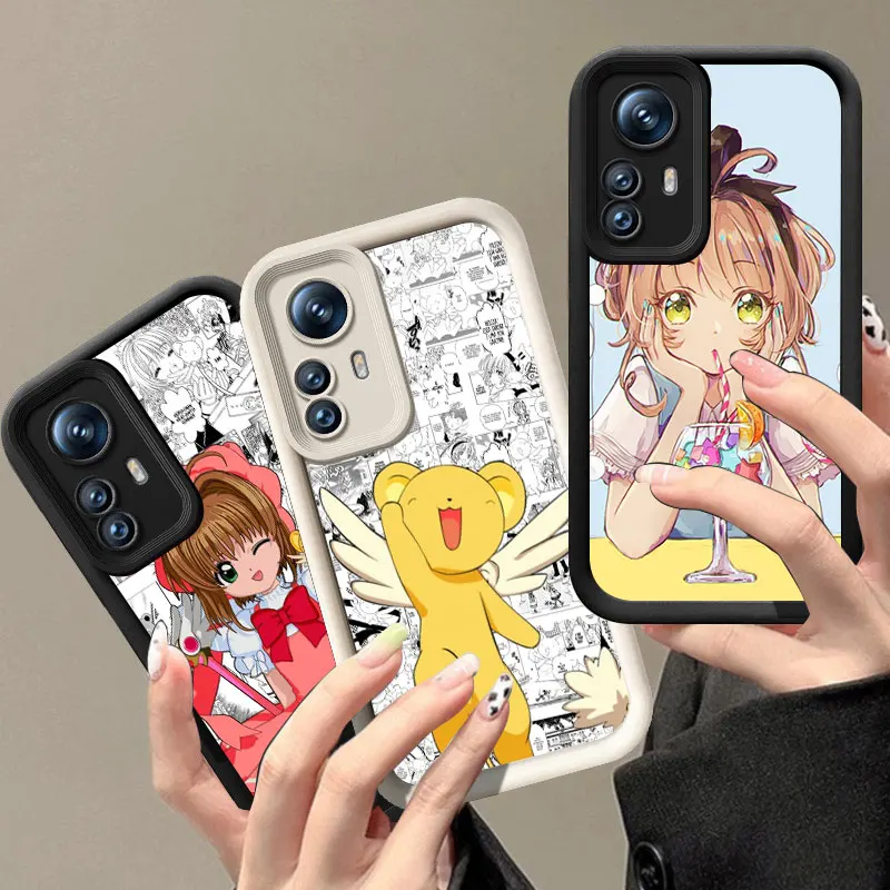 CardCaptor Sakura Anime Phone Case For Xiaomi 11i 11 Lite 12 14T Redmi Note 10 11 11T 12 13 Pro 5G Plus 11S 12S