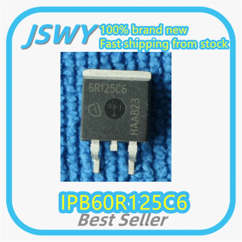 

(10/50pcs) IPB60R125C6 Silk Screen 6R125C6 TO-263 MOS Field Effect Transistor Brand New Original Large Stock Fast Shipping