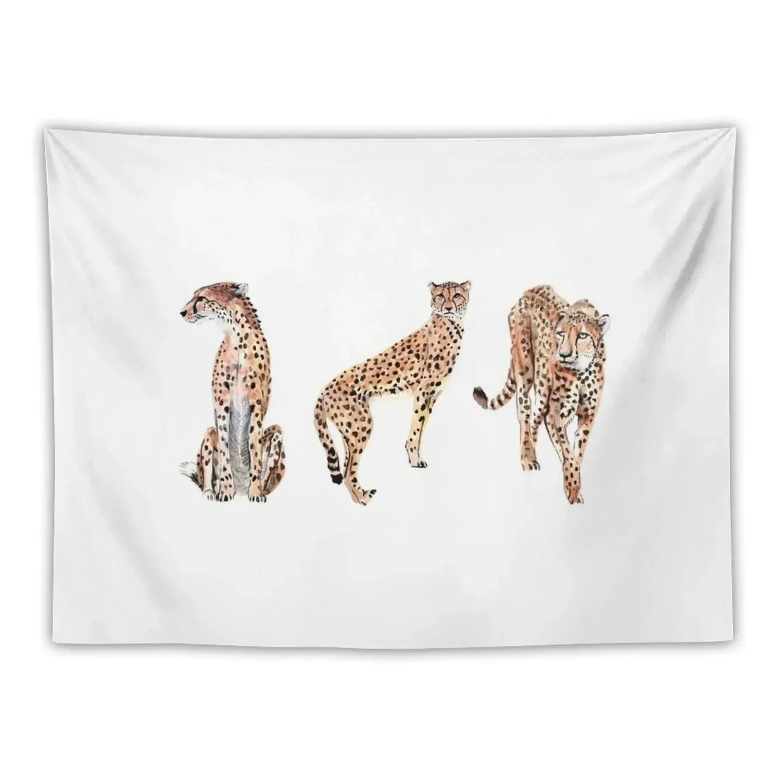 

Leopard watercolor Tapestry Decoration Bedroom Art Mural Wall Hangings Decoration Tapestry