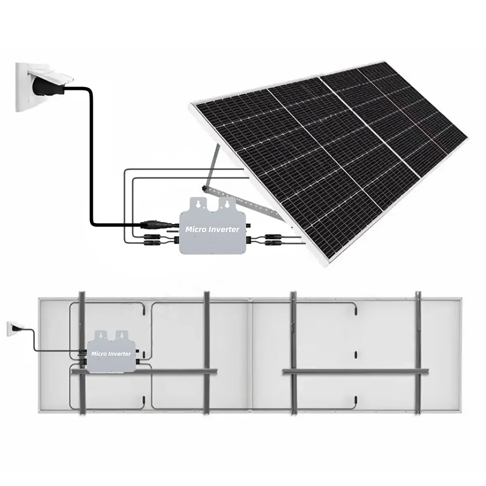 Design of 600W Outdoor Waterproof Die-casting Heat Dissipation Non-stop Solar Grid Connected Micro Inverter