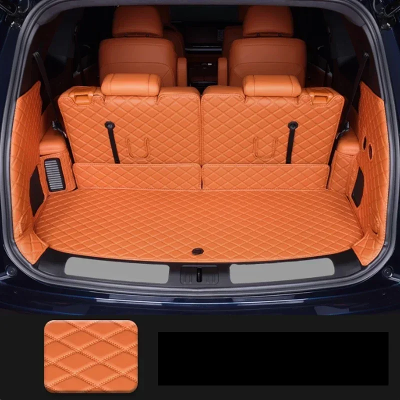 

For GWM Wey 07 2024 2025 2026 Trunk Liner Tail Box Protection Thick Leather Car Accessories