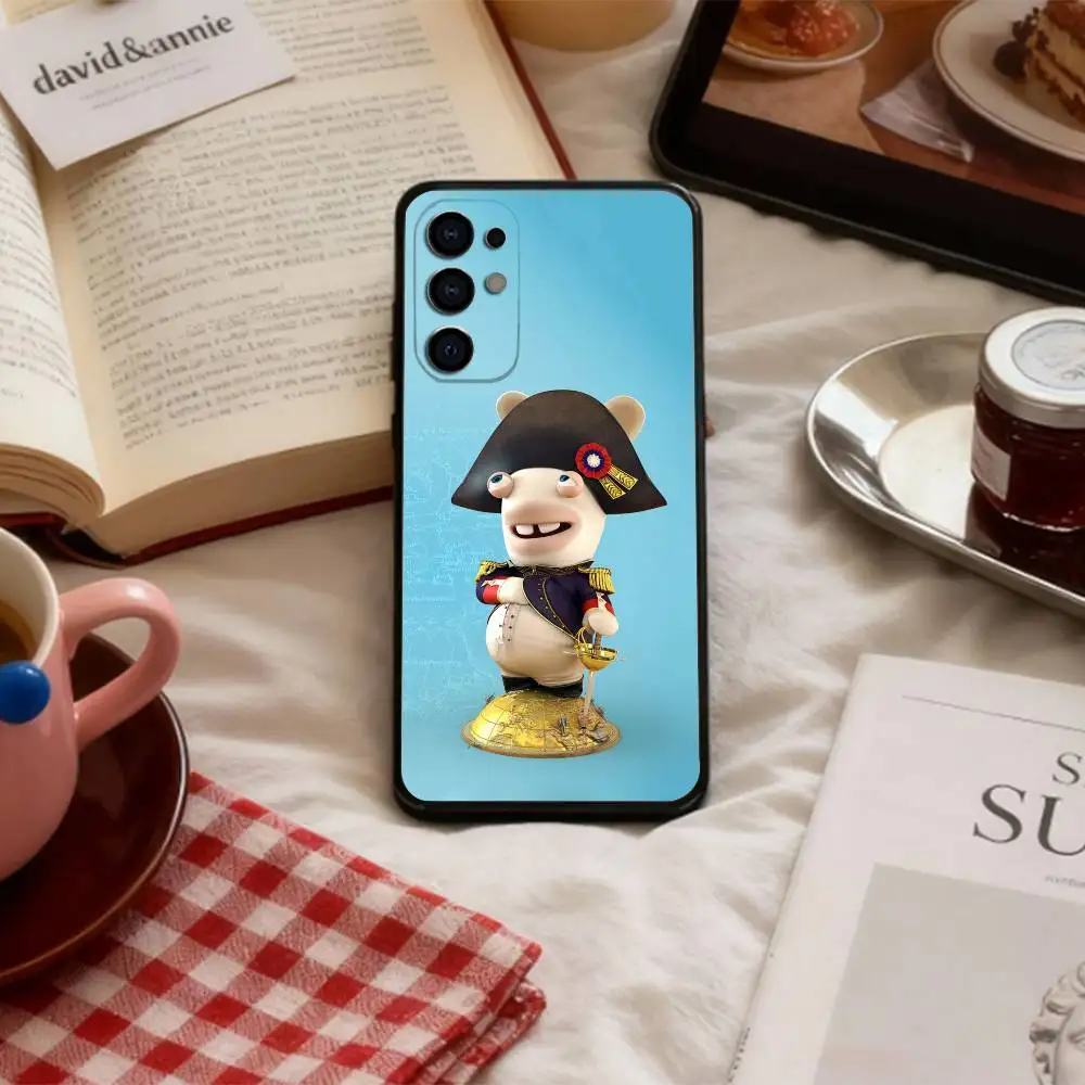 C-Cute R-Raving R-Rabbids Phone Case For Samsung S 25,24,23,22,30,21,10,9,Ultra,Plus,Lite,FE,4,5 G Soft Black Case view 4