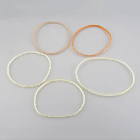 10Pcs Old Home Household Sewing Machine Motor Belts Oxford Double Side Toothed Belt 32.5CM-39CM for Singer Kenmore Janome Viking