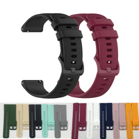 For Huami Amazfit GTR 47mm Watchband 22mm Silicone Replacement Bracelet Band For Amazfit Pace/Stratos 3 2 2S/GTR 4 3 2 2E Correa
