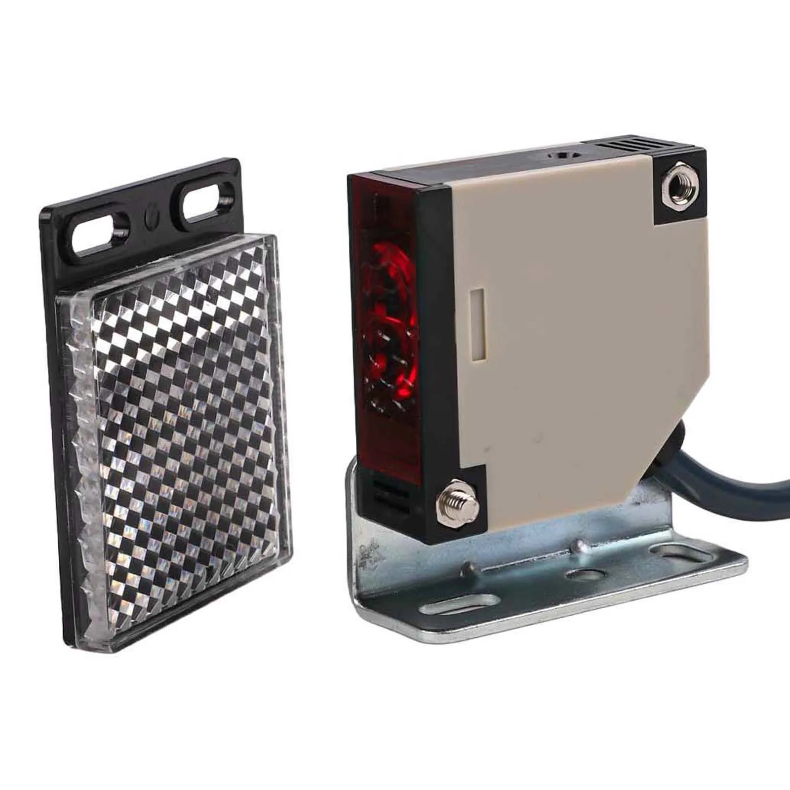 

E3JK-R4M1 Reflective Photoelectric Sensor Switch, 220V AC/DC , Mirrored Photoelectric Sensor, Reflective Infrared Beam