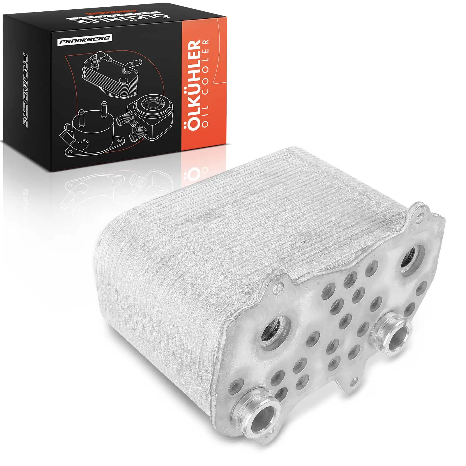Frankberg 1x Oliekoeler motorolie voor Porsche 911 Cabriolet 996 Boxster Spyder 986 987 Cayman 987 99630701701 91164 99630701700
