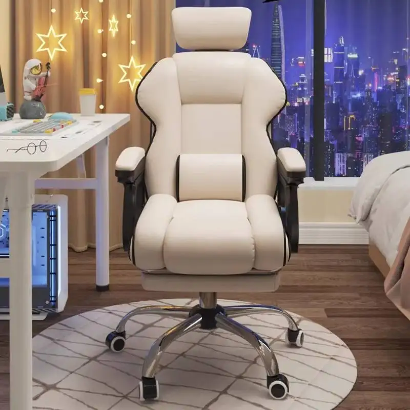 

Durable Reclining Computer Chair Accessories Lift Design Swivel Office Chair Bedroom Relaxing Sillas Para Escritorio Furniture
