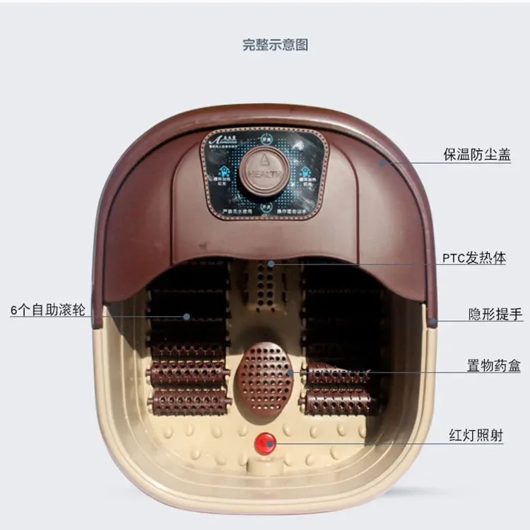 Footbath Multi-ความร้อนรอบนวดเท้าอัจฉริยะอัจฉริยะของขวัญอาบน้ำPedicureเครื่องนุ่มเท้าPedicureเครื่อง