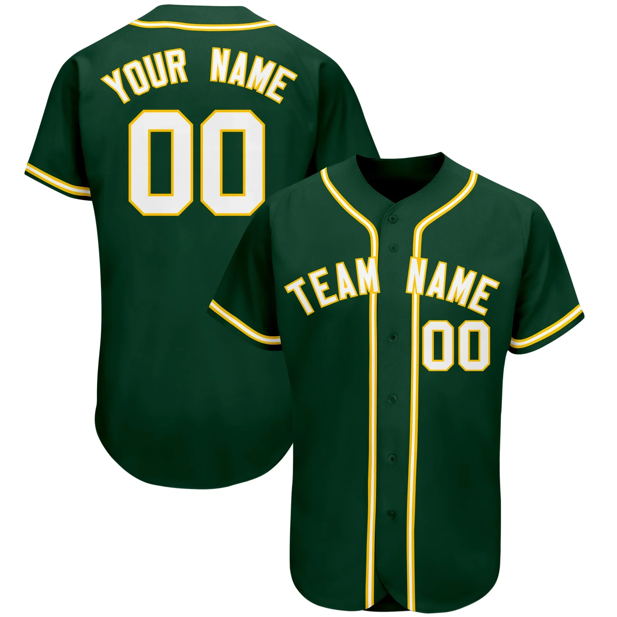 Custom Baseball Jersey Printed Name/Number Mesh Short Sleeve Player's Softball Uniform for Adults/Youth Outdoors/Indoors