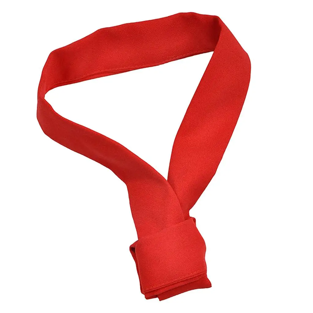Chef Neck Tie Scarf Cotton Kitchen Neckwear Breathable Sweat Wicking Catering Neckchief for Restaurant Staff