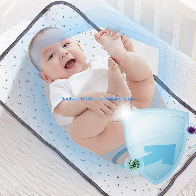 Spatwaterdichte luierlakenbeschermer Babyluier aankleedkussen Sterk absorberend ademend babyluier aankleedkussen voering
