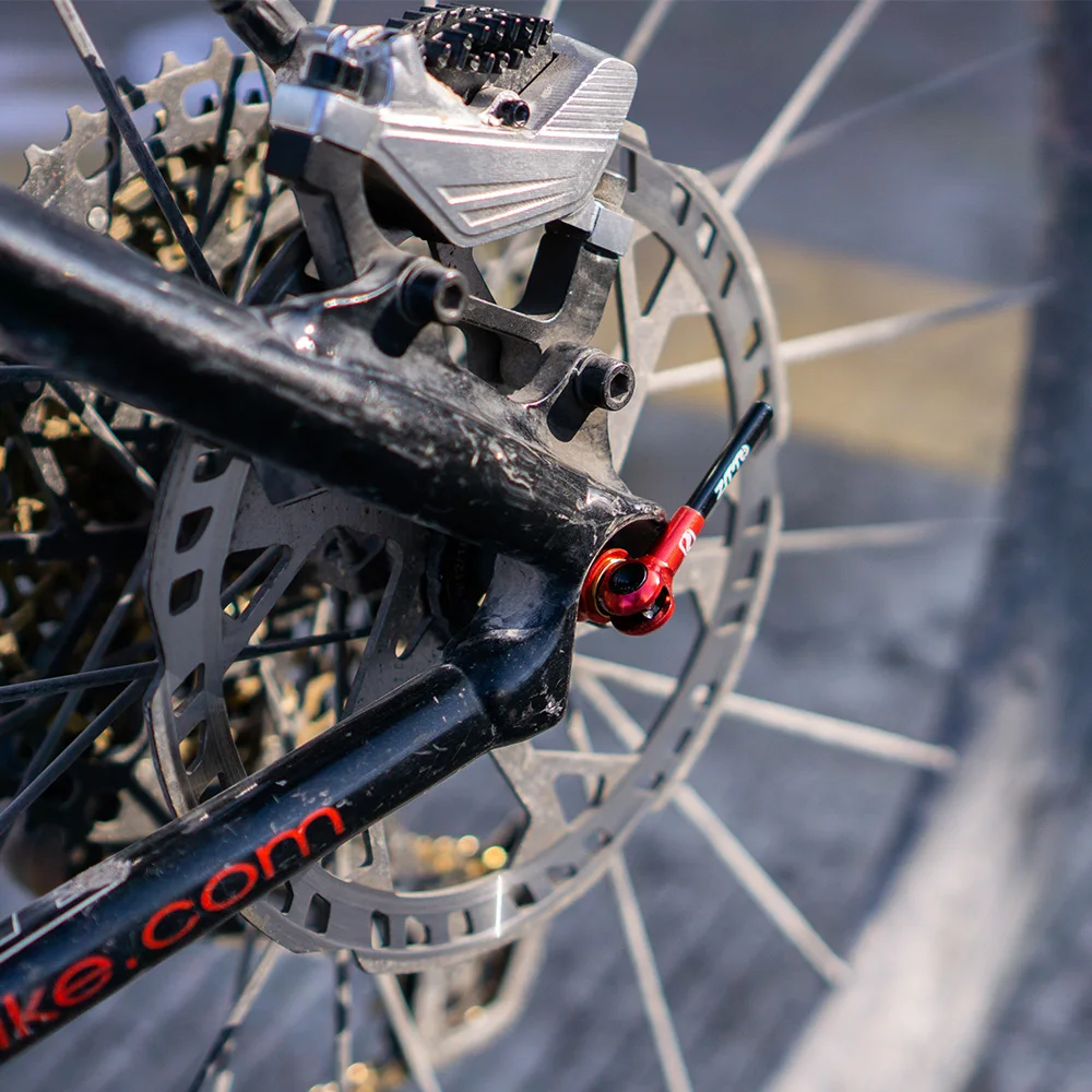 ZTTO Fahrrad MTB Rennrad Exzenter-Schnellspanner aus Titanlegierung Ultraleicht 9mm 5mm Schnellverschluss 100 135 Naben Leichtgewicht-Achse – Detail 9