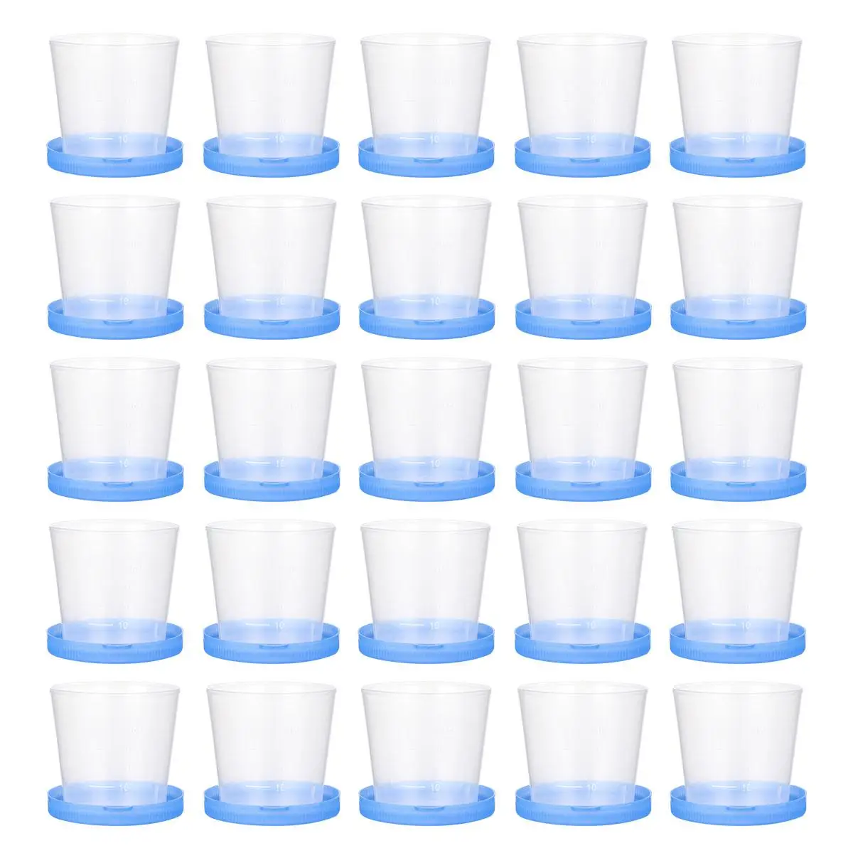

50 Pcs Urine Cup Disposable Plastic Urine Testing Accessories Thickenen Sample Cups Container For Medical Teaching Tools