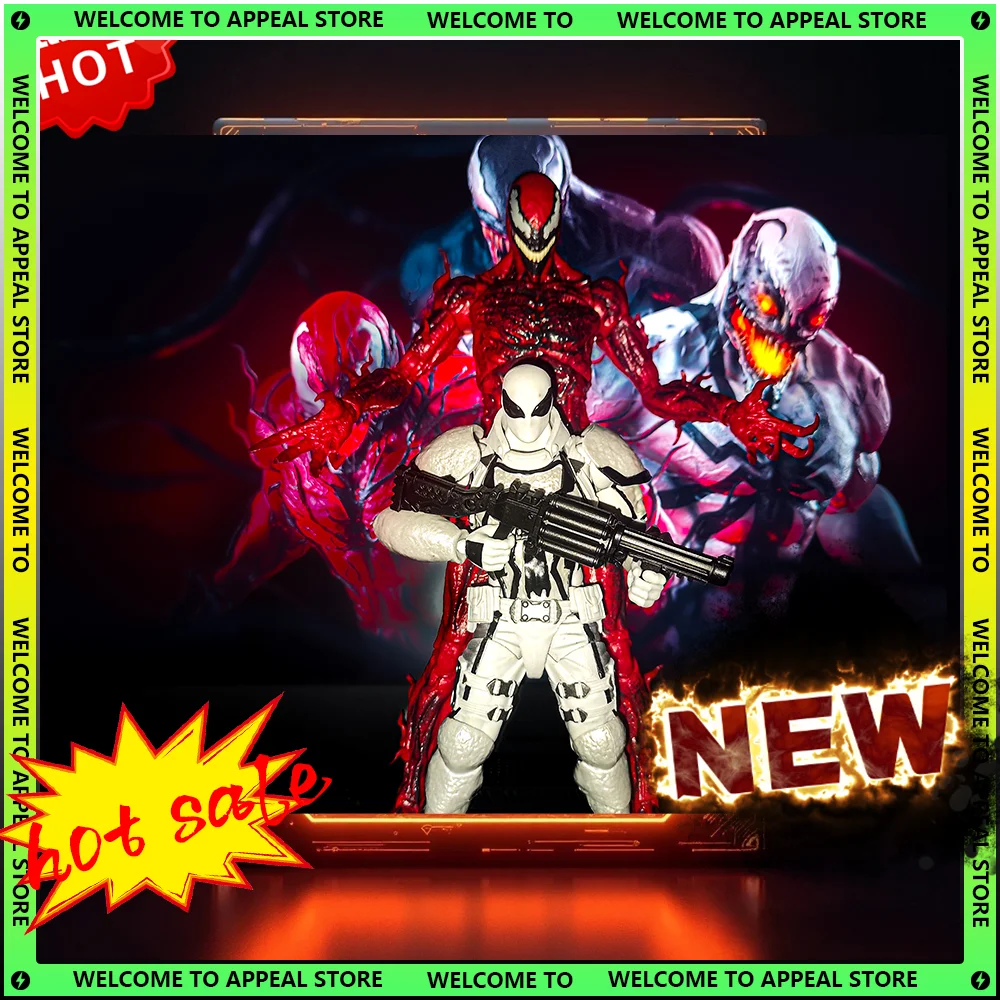 

CT Toys Agent Venom Фигурка Agent Anti Venom Аниме Фигурка Удивительный Ямагучи Человек-Паук Marvel Коллекция KO Модель Игрушка в подарок