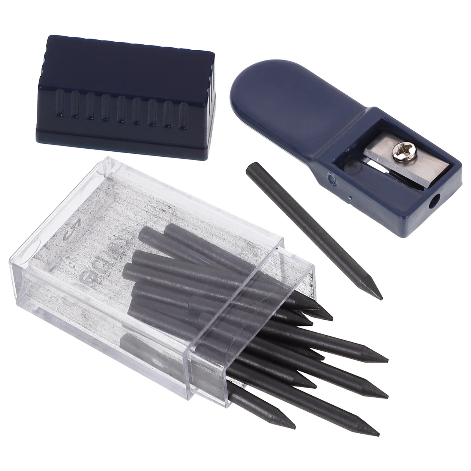 Pencil Lead Stationery 2mm Compass Core Pencils Sharpeners Replace Office Mechanic