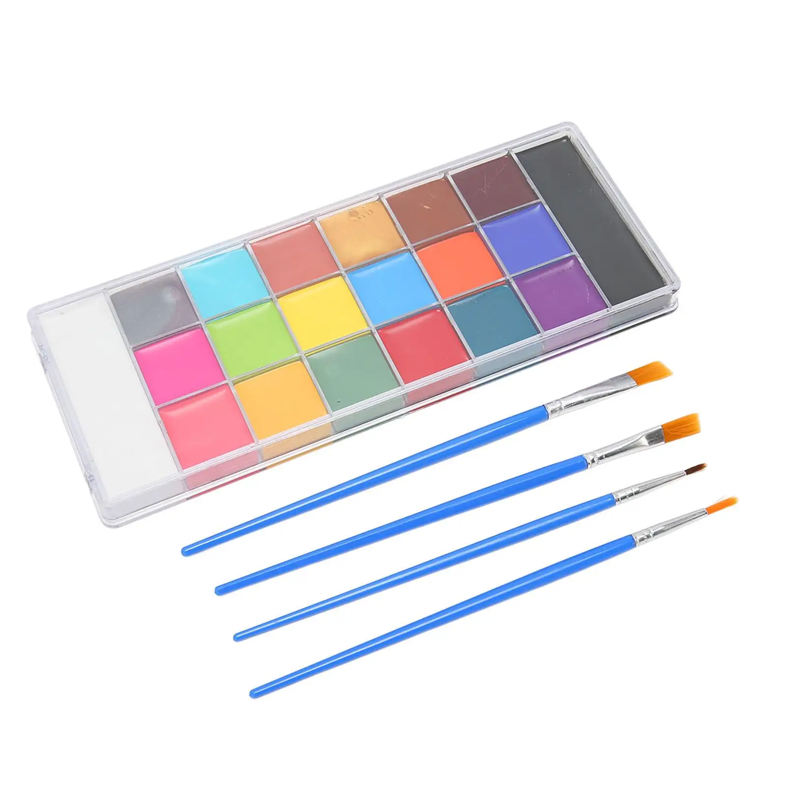 Profession elles Gesicht Body Paint Kit - 20 Farben, einfach zu bedienen für Cosplay und Events