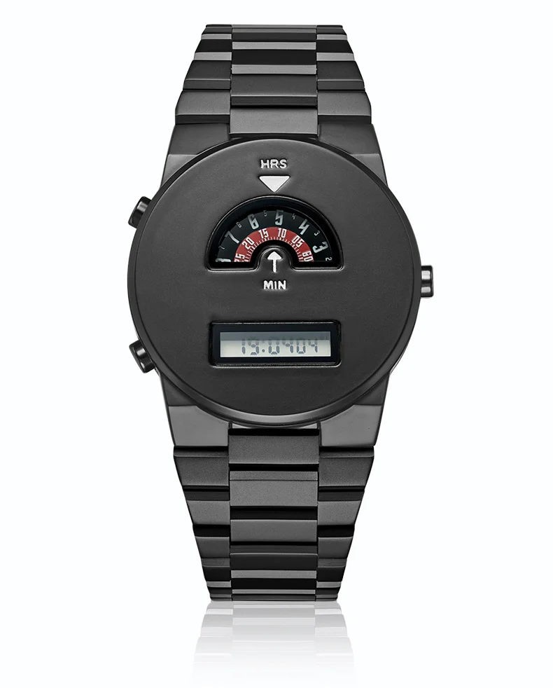 Retro Digital Watch Dual Time Zone Men's And Women's Wristwatch 2027 Factory Watches Meetups Cutting-edge Technologies