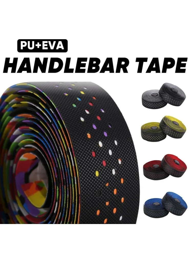 AliExpress Bicycle Handlebar Tape Non-slip PU+EVA Road Bike Handlebar Tapes Racing Breathable Road Bicycle Tape